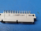 (35 PCS)  C/2048MP-C1A-0.8/1 DIN 48-pin 3 ROW RIGHT ANGLE MALE GOLD PINS ROHS