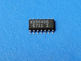 (2 PCS) X25640SI XICOR EEPROM, 8KX8, Serial, CMOS, SOIC-14