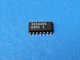 (2 PCS) X25640SI XICOR EEPROM, 8KX8, Serial, CMOS, SOIC-14