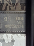 (2 PCS) KM49C512BJ-6 SAMSUNG Fast Page DRAM 512KX9 60ns CMOS SOJ-28