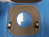 MPO 12 UPC / MPO 12 TPCG / T0.32M 12" Male to Female Fiber Cable