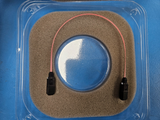 MPO 12 UPC / MPO 12 TPCG / T0.32M 12" Male to Female Fiber Cable