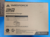 YOL120CGR YardForce 120V RX Lithium Ion Battery Charger YOL120CGR  (No Battery)