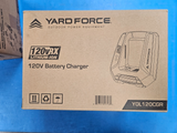 YOL120CGR YardForce 120V RX Lithium Ion Battery Charger **USED** (No Battery)