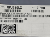 (25 PCS) MCP619T-I/SL MICROCHIP CMOS Amplifier 4 Circuit Rail-to-Rail 14-SOIC