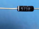 (4 PCS) JAN1N979B Zener Diode, 56V, 5%, 0.5W, Silicon, Unidirectional, DO-35