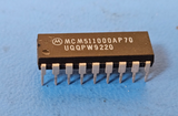 (1 PC) MCM511000AP70 MOT Fast Page DRAM, 1MX1, 80ns, CMOS, PDIP18