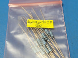 (2 PCS) JANTX1N967B Zener Diode 18V V(Z) 5% 0.5W Silicon Unidirectional DO-35