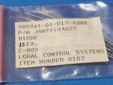 (1 PC) JANTX1N4627 Zener Diode Single 6.2V 5% 1200Ohm 500mW DO-35