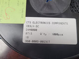 (5 PCS) CB3LV-3C-24M0000-T CTS 24.000MHz CMOS/TTL 3.3V SMT 50PPM -20+70