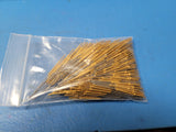 (5 PC) 319-2200-384T TRI-STAR ELECTRONICS Circular MIL Spec Contacts Gold Plated