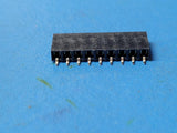 (5 PCS) SSM-109-S-SH-TR SAMTEC CONN RCPT 9POS 0.1 GOLD SMD R/A ROHS