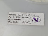 (5 PCS) 980020-48-01-K MERITEC IC Socket, TSOP48, 48 Contact(s)
