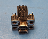 MDSM18PE-VR25 ITT D-Sub 9/9 Connector 18 Position 2 Port