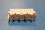 (1PC) 194010-1 Connector Power HDR 4 POS 6.35mm 1 Terminal 1 Port