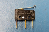 (2PC) SS-5GL13T Snap Acting/Limit Switch, SPDT, Momentary, 5A Simulated Roller
