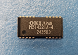 (2PCS) MSM514221A-4 Memory Circuit, 256KX4, CMOS, PDSO26