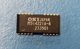 (2PCS) MSM514221A-4 Memory Circuit, 256KX4, CMOS, PDSO26