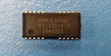 (2PCS) MSM514221A-3 Memory Circuit, 256KX4, CMOS, PDSO26