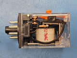 (1PC) MK2P-S-AC220 OMRON Electromechanical Relay DPDT 10A 220VAC 5.09KOhm