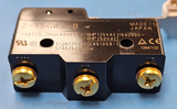 (1PC) Z-15GW2-B OMRON Snap Acting/Limit Switch, SPDT, 15A, 14VDC, Roller Lever