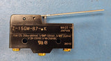 (1PC) Z-15GW-B7-K OMRON Snap Acting/Limit Switch, SPDT, 15A, 14VDC, Hinge Lever