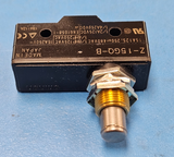 (1PC) Z-15GQ-B Snap Acting/Limit Switch, SPDT, 15A, 14VDC, Plunger Actuator