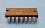 (3PCS) SN7425N TI NOR Gate, TTL/H/L Series, 2-Func, 4-Input, TTL, PDIP14