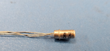 (1PC) 2N128 Small Signal Bipolar Transistor, 1-Element, PNP, Germanium, TO-1