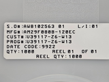 (25PCS) AM29F080B-120EC Flash, 1MX8, 120ns, TSOP40 **Program Stickers**