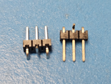 (73PCS) 146132-1 Connector Header Surface Mount 3 position