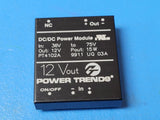 (1 PC) PT4102A DC-DC Regulated Power Supply Module, 1 Output, 15W, Hybrid