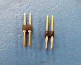 (25PCS) 103542-1 Board Connector, 4 Contact, 2 Row, Male, Straight, Press Fit