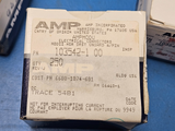 (25PCS) 103542-1 Board Connector, 4 Contact, 2 Row, Male, Straight, Press Fit