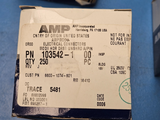 (25PCS) 103542-1 Board Connector, 4 Contact, 2 Row, Male, Straight, Press Fit