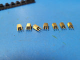 (5 PCS) JOHANSON COMPONENTS TRC10046104 CONNECTOR, MMCX, SIS GOLD PLATED