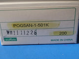 (10) POG5AN-1-501K TRIM POT MULTI-TURN CER CHIP TOP ADJ 500 OHM 10%