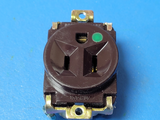 (1 PC) 9284-HG Legrand 15A 125V Hospital Grade panel mount Single Receptacle