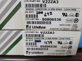 (10 PCS) V22ZA3 LITTELFUSE VARISTOR 22V 1KA DISC 14MM ROHS