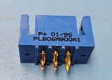 (1PC) PLB06M900A1 Board Connector, 6 Contact, Male, Straight, Press Fit
