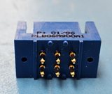 (1PC) PLB06M900A1 Board Connector, 6 Contact, Male, Straight, Press Fit