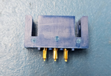 (1PC) PLB06M900A1 Board Connector, 6 Contact, Male, Straight, Press Fit
