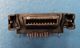 (100PCS) 787653-1 AMP Telecom and Datacom Connector, 20 Contact, Female, RA