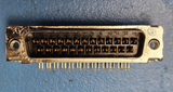 (5PCS) 747238-4 AMP D Subminiature Connector, 25 Contact #4/40 Unc, Plug