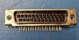 (5PCS) 747238-4 AMP D Subminiature Connector, 25 Contact #4/40 Unc, Plug