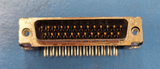 (5PCS) 747238-4 AMP D Subminiature Connector, 25 Contact #4/40 Unc, Plug
