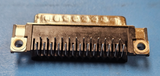 (5PCS) 747238-4 AMP D Subminiature Connector, 25 Contact #4/40 Unc, Plug
