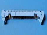 (2PC) 609-4004ES T&B Header 40 Contacts 2 Rows Male Right Angle 0.1 inch Pitch