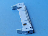 (2PC) 609-4004ES T&B Header 40 Contacts 2 Rows Male Right Angle 0.1 inch Pitch
