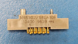 (1PC) M55302/58L-A10F Airborn Board Connector, 10 Contacts, Dual Row, Straight